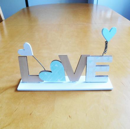 Stojaca dekorácia love,