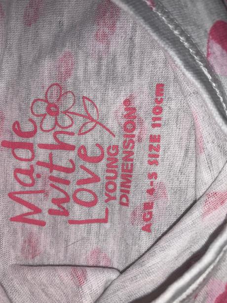 Tričko s pancuskami, young dimension,104