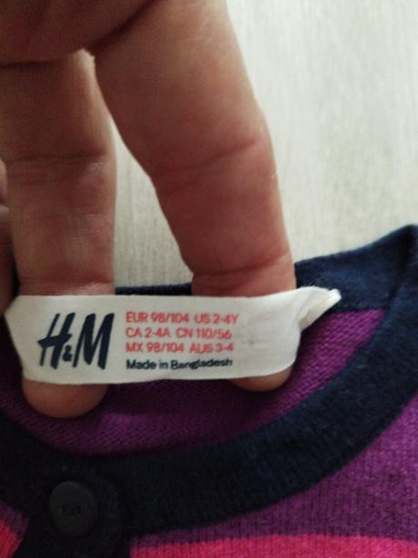 Svetrík, h&m,98