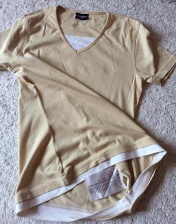 Kvalitné tričko efektom miltilline v. m, l