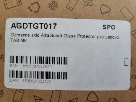 Ochranne sklo na tablet lenovo tab m8, lenovo