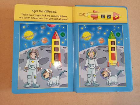My space adventure sparkle book, 