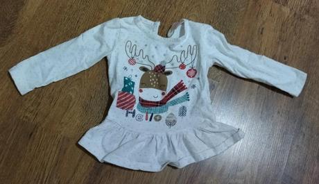 Šaty hello vianočné, 80