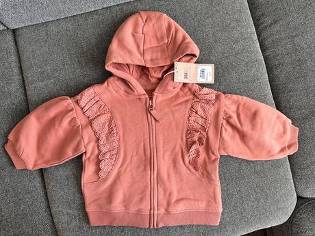Mikina s cipkou next 80 (9-12m), next,80