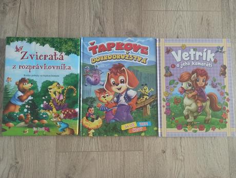 Mix rozprávkových knižiek,