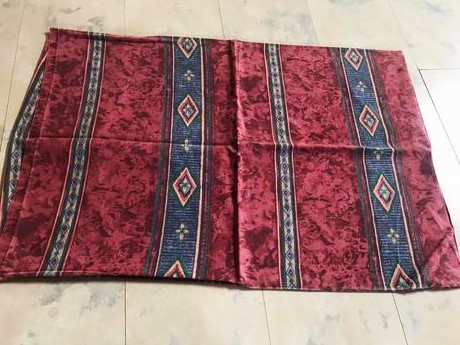 Batikovaná etno obliečka na vankúš,