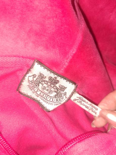 Juicy couture velúrová mikina, m