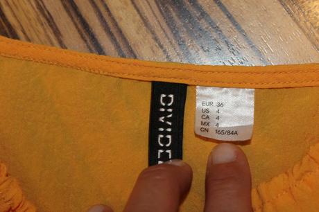 Žlté šaty h&m v. 36, h&m,36