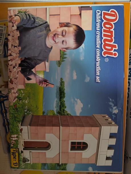 Dombi - stavbárska konštrukčná sada- montessori, 