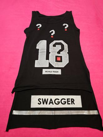 Predĺžené tričko, m