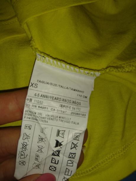 Letné tričko, top, benetton,110