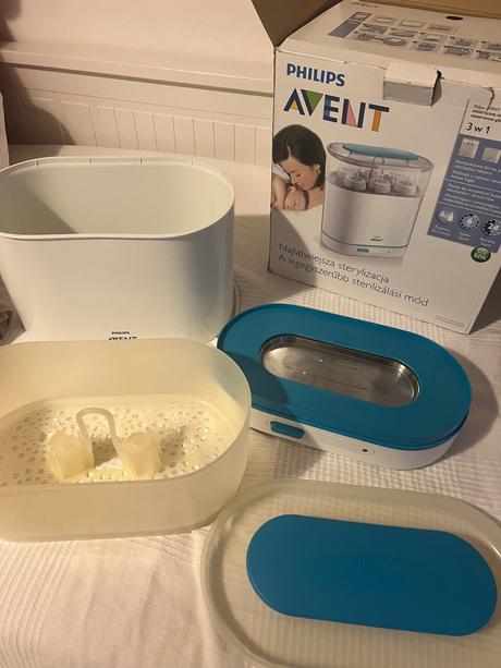 Elektrický parný sterilizátor 3v1, avent