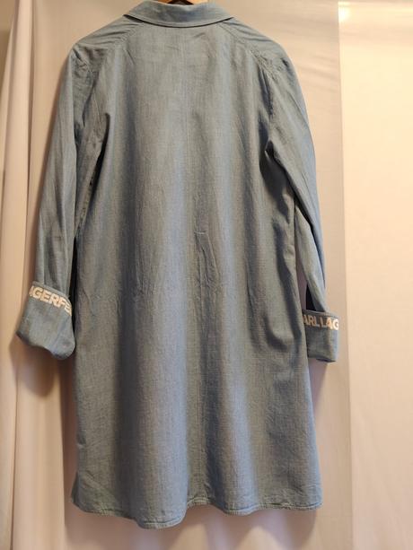 Karl lagerfeld originál košeľové šaty m/l, m