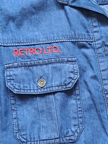 Riflove saty retro jeans cxs, xs