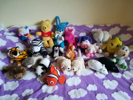 Plyšové hračky mix 3-5e, 