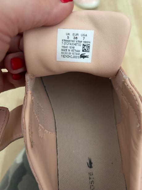 Damske tenisky lacoste, lacoste,38