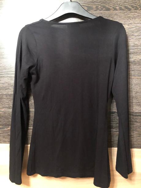 Cierna bluzka s dlhym rukavom xs, orsay,xs