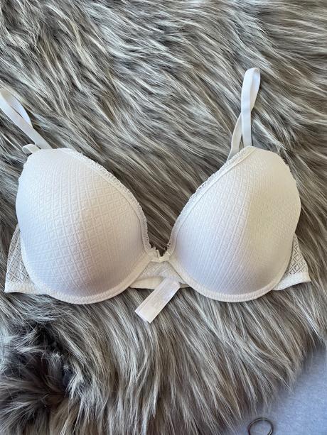 Kremova a ruzova podprsenka 80d, atmosphere,80d