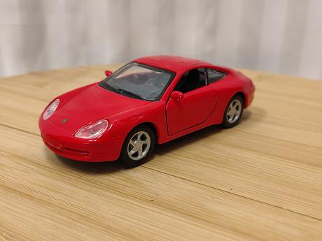 Zb vintage kovový model porsche 911 carrera maisto,