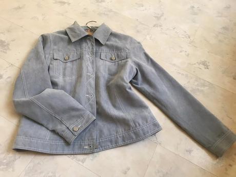 Semišová bunda do pása, l