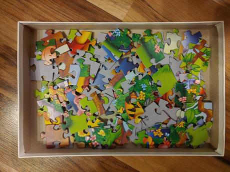 Puzzle 100ks - macko pu,