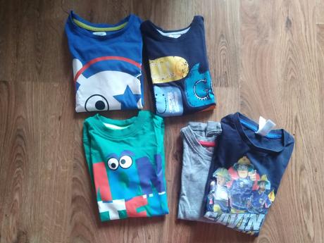 Vrchné diely pyžám, v. 110/116, 116