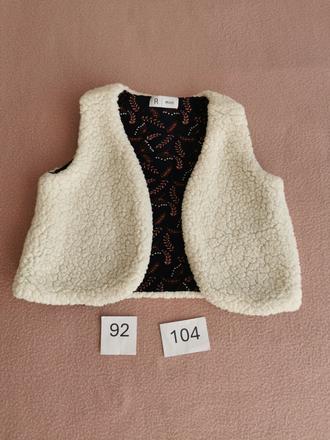 Vesticka barancek/ovecka/hunata 92/104/110, 92