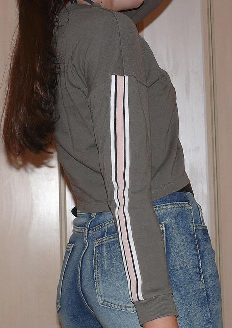 High waisted straight leg rifle, xs