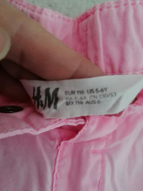 Šortky, h&m,116