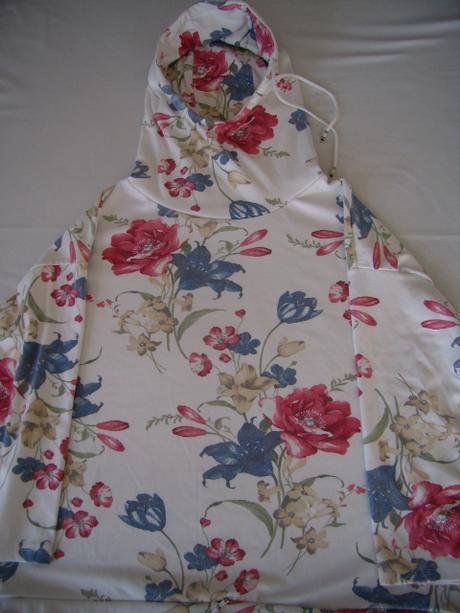 Mikina s vyvýšenou rolákovou kapucňou 2xl, xxl