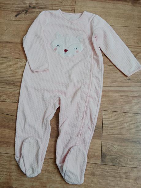 Hrubšie pyžamko s líškou, c&a,80