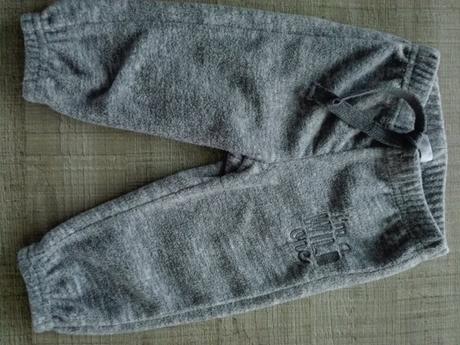 3 x tepláky h&m, nutmeg, pepco, h&m,74