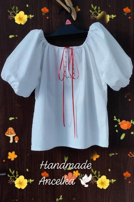 Folk bluzka, 62 - 164