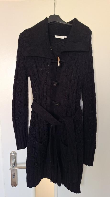 Dlhý hrubý sveter, c&a,xs