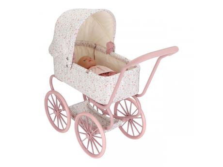 Little dutch kočík pre bábiky soft flowers, 