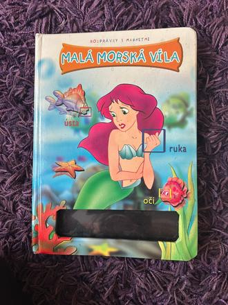 Malá morská víla s magnetkami,