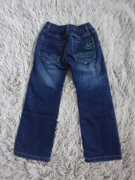 Zateplené, podšité rifle - veľ. 116, lupilu,116