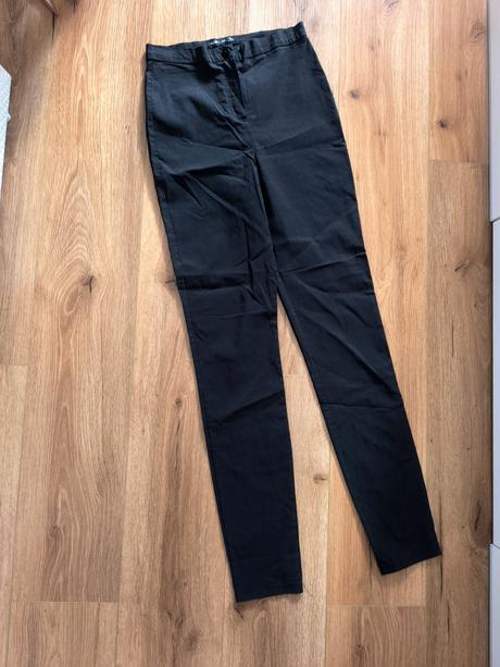 Čierne skinny nohavice, select,m