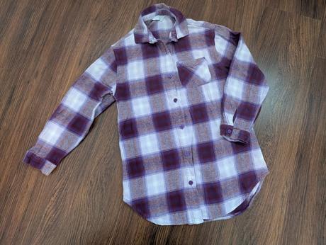 Teplá flanelová košeľa, primark,140