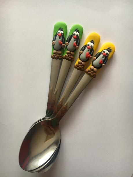 Fimolyžičky - krtko, 