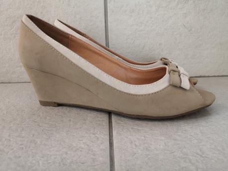 Lodičky - otvorená špička, clara barson,40