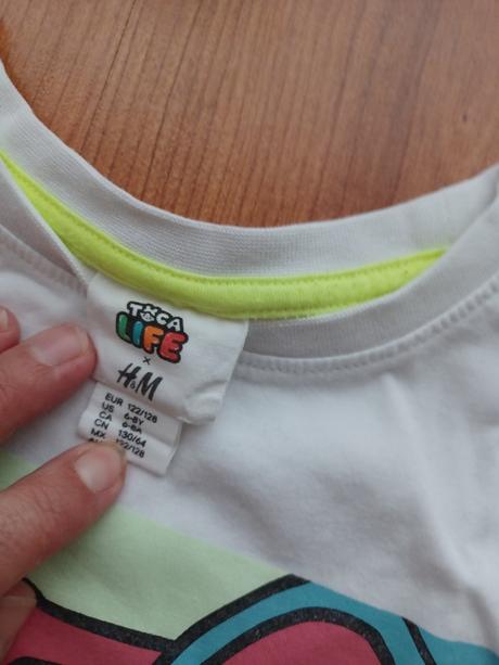 Tričko toca life, h&m,128