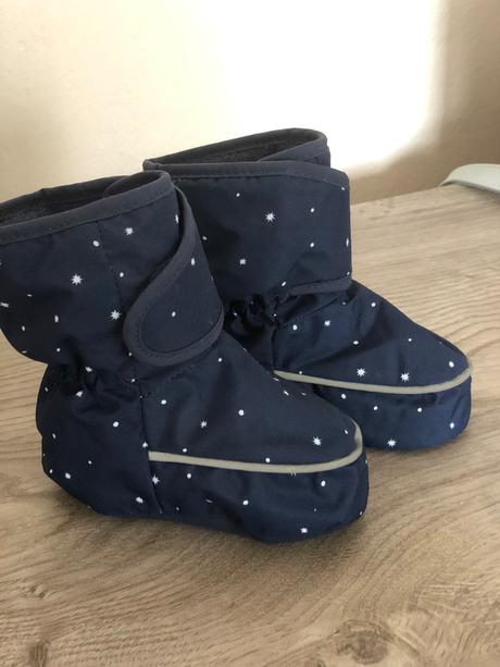 Návleky/topánočky na zimu, keď ešte nechodí, h&m,19