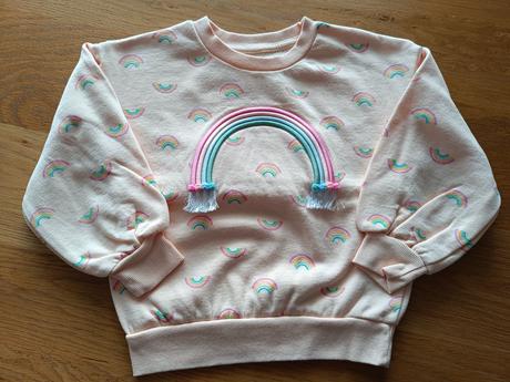 Mikina dúhová, primark,116