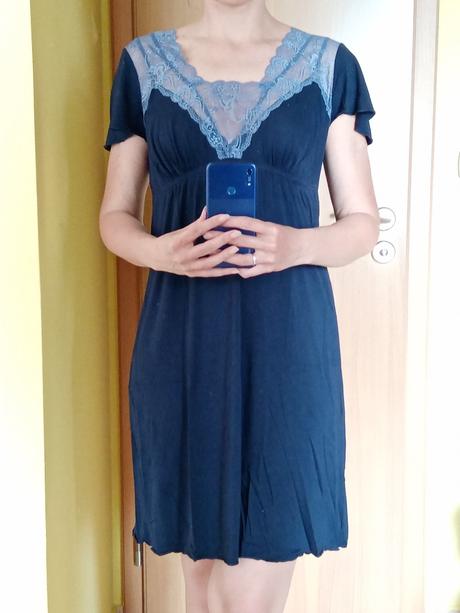 Viskózová nočná košeľa m/l, l