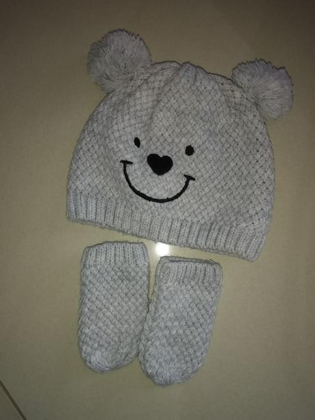 Zimné čiapky a rukavičky, primark,68