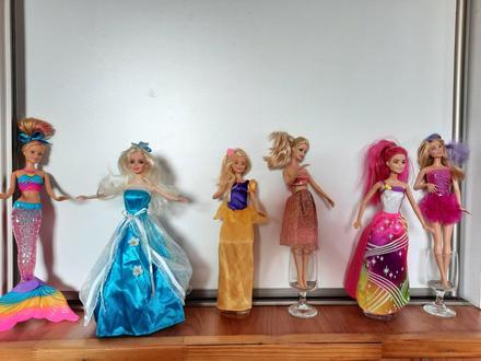 Barbie , morská panna svieti,