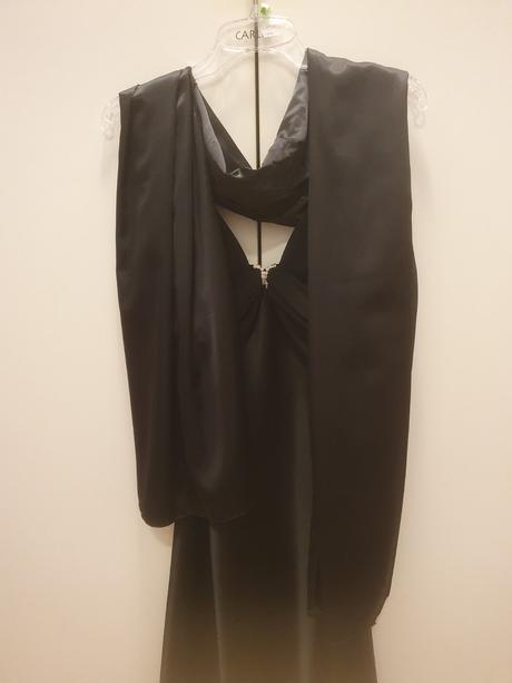 Vecerne satenove saty na ramienka, 38