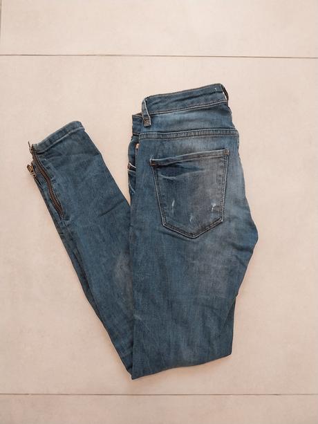 Gina tricot rifle so zipsami xs, gina,xs