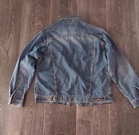 Bunda riflova džínsová, xl